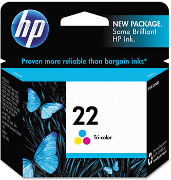 HP C9351AN, C9352AN, DTC9351AN, DTC9352AN Ink,  (C9352AN) Tri-color Original Ink Cartridge