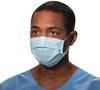 A Picture of product KIM-47080 Kimberly-Clark Professional* Procedure Mask,  Pleat-Style w/Ear Loops, Blue, 500/Carton