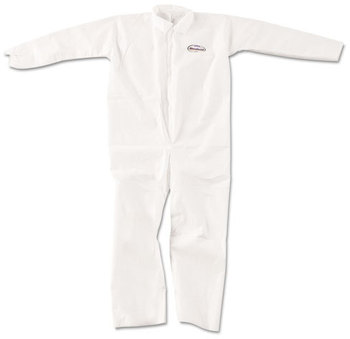 KleenGuard™ A20 Breathable Particle Protection Coveralls with Zipper Front. Size X-Large. White. 24/Carton.
