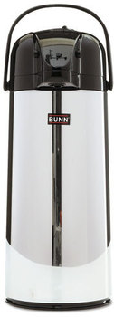 BUNN® Push Button Airpot,  Stainless Steel
