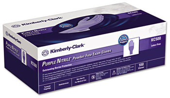 Kimberly-Clark Professional* PURPLE NITRILE* Exam Gloves,  Small, Purple, 100/Box