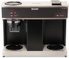 A Picture of product BUN-VPS BUNN® VPS Three Burner Pourover Coffee Brewer,  Stainless Steel, Black