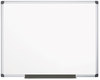 A Picture of product BVC-CR0601170MV MasterVision® Porcelain Value Dry Erase Board,  24 x 36, White, Aluminum Frame