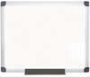 A Picture of product BVC-CR0601170MV MasterVision® Porcelain Value Dry Erase Board,  24 x 36, White, Aluminum Frame