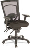 A Picture of product ALE-EX4114 Alera® EX Series Mesh Multifunction High-Back Chair,  Black