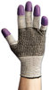 A Picture of product KCC-97433 Jackson Safety* G60 PURPLE NITRILE* Cut-Resistant Gloves,  X-Large/Size 10, Black/White, Pair