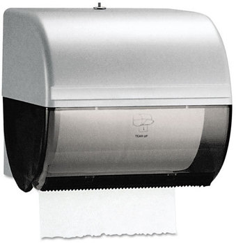 Kimberly-Clark Professional* Omni Roll Towel Dispenser,  10 1/2 x 10 x 10, Smoke/Gray
