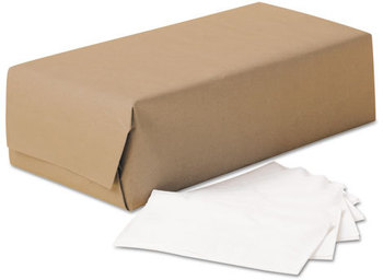 Scott® 1/8-Fold Dinner Napkins,  2-Ply, 17 x 14 63/100, White, 300/Pack, 10 Packs/Carton