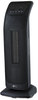 A Picture of product ALE-HECT23 Alera® Tower Ceramic Heater with Remote Control,  8 3/8"w x 9 1/4"d x 23 1/8"h, Black