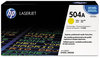 A Picture of product HEW-CE252AG HP CE250X-CE253AG Toner,  (CE252A-G) Yellow Original LaserJet Toner Cartridge for US Government