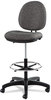 A Picture of product ALE-IN4641 Alera® Interval Series Swivel Task Stool Supports 275 lb, 23.93" to 34.53" Seat Height, Graphite Gray Seat/Back, Black Base