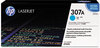 A Picture of product HEW-CE741A HP CE740A, CE741A, CE742A, CE743A Toner,  (CE741A) Cyan Original LaserJet Toner Cartridge