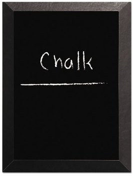 MasterVision® Kamashi Chalk Board,  48 x 36, Black Frame