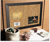 A Picture of product BVC-SF0422581012 MasterVision® Natural Cork Bulletin Board,  24x18, Cork/Black