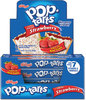 A Picture of product KEB-31732 Kellogg's® Pop Tarts®,  Frosted Strawberry, 3.67 oz, 2/Pack, 6 Packs/Box