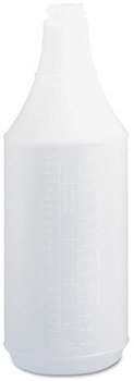 Boardwalk® Embossed Spray Bottle,  32 oz, Clear, 24/Carton