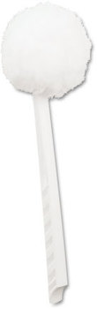 Boardwalk® Deluxe Toilet Bowl Mop. 12 in. White. 25 mops/carton.