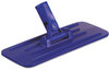 A Picture of product BWK-00405 Boardwalk® Swivel Pad Holder,  Plastic, Blue, 4 x 9, 12/Carton