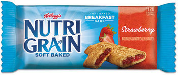 Kellogg's® Nutri-Grain® Cereal Bars,  Strawberry, Indv Wrapped 1.3oz Bar, 16/Box
