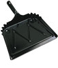 A Picture of product BWK-04212 Boardwalk® Metal Dust Pan,  12" Wide, 2" Handle, Black