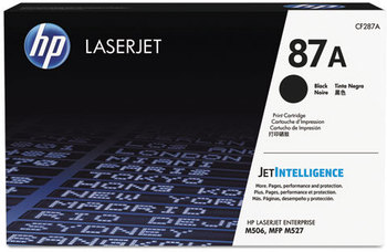 HP CF226A-CF413X Toner,  (CF287A) Black Original LaserJet Toner Cartridge