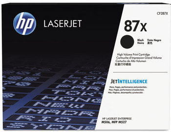 HP CF226A-CF413X Toner,  (CF287X) High Yield Black Original LaserJet Toner Cartridge