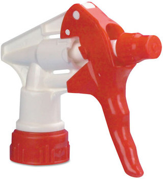 Boardwalk® Trigger Sprayer 250,  Red/White, 8"Tube, 24/Carton