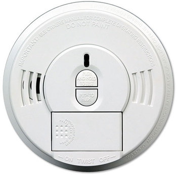 Kidde Front Load Battery-Operated Smoke Alarm,  Hush Feature