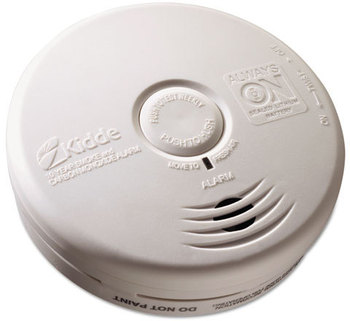 Kidde Kitchen Smoke and Carbon Monoxide Sealed Battery Alarm,  Lithium Battery, 5.22"Dia x 1.6"Depth