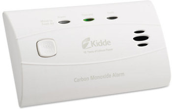 Kidde Sealed Battery Carbon Monoxide Alarm,  Lithium Battery, 4.5"W x 2.75"H x 1.5"D