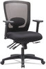 A Picture of product ALE-NV42M14 Alera® Envy Series Mesh Mid-Back Multifunction Chair Supports Up to 250 lb, 17" 21.5" Seat Height, Black