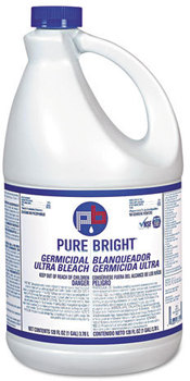Pure Bright® Liquid Bleach, 6.00%. 1 Gallon Bottle, 6/Carton