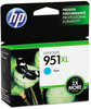 A Picture of product HEW-CN046AN HP J3P56BN-CR318BN Ink,  (CN046AN) High Yield Cyan Original Ink Cartridge