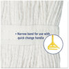 A Picture of product BWK-224C Boardwalk® Cut-End Wet Mop Heads,  Cotton, 24oz, White, 12/Carton