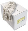 A Picture of product BWK-224C Boardwalk® Cut-End Wet Mop Heads,  Cotton, 24oz, White, 12/Carton