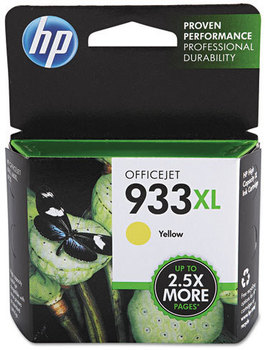 HP CN053AN140-CR313FN140 Ink,  (CN056AN) High Yield Yellow Original Ink Cartridge
