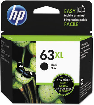 HP L0R43BN-L0R46AN Ink,  (F6U64AN) High Yield Black Original Ink Cartridge