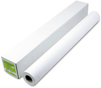 HP Designjet Large Format Paper for Inkjet Printers,  4.9 mil, 36" x 150 ft, White