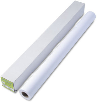 HP Designjet Large Format Paper for Inkjet Printers,  6.1 mil, 42" x 100 ft, White