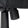 A Picture of product ALE-SR41LS10B Alera® Strada Series High-Back Swivel/Tilt Top-Grain Leather Chair Supports Up to 275 lb, 17.91" 21.85" Seat Height, Black