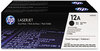 A Picture of product HEW-Q2612D HP Q2612A, Q2612AG, Q2612D, Q2612L Toner,  (Q2612D) 2-pack Black Original LaserJet Toner Cartridges