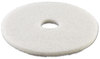 A Picture of product BWK-4016WHI Boardwalk® Polishing Floor Pads. 16 in. White. 5/case.