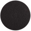 A Picture of product BWK-4017BLA Boardwalk® Stripping Floor Pads. 17 in. Black. 5/case.