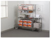 A Picture of product ALE-SW503618SR Alera® NSF Certified Industrial Heavy-Duty Wire Shelving Starter Kit Four-Shelf 36w x 18d 72h, Silver