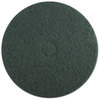 A Picture of product BWK-4020GRE Boardwalk® Heavy-Duty Scrubbing Floor Pads. 20 in. Green. 5/case.