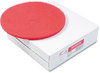 A Picture of product BWK-4020RED Boardwalk® Buffing Floor Pads. 20 in. Red. 5/case.