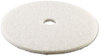 A Picture of product BWK-4024WHI Boardwalk® Polishing Floor Pads. 24 in. White. 5/case.