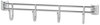A Picture of product ALE-SW59HB418SR Alera® Wire Shelving Hook Bars For Four Hooks, 18" Deep, Silver, 2 Bars/Pack