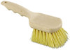 A Picture of product BWK-4308 Boardwalk® Utility Brush,  Polypropylene Fill, 8 1/2" Long, Tan Handle