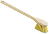 A Picture of product BWK-4320 Boardwalk® Utility Brush,  Polypropylene Fill, 20" Long, Tan Handle